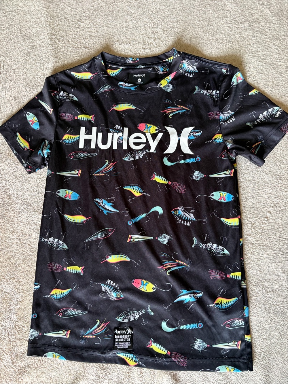 Boys Hurley size Medium rash guard